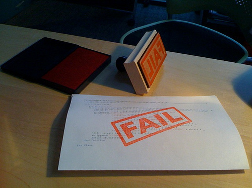 new project manager fail by hans.gerwitz via Flickr new project manager fail by hans.gerwitz via Flickr